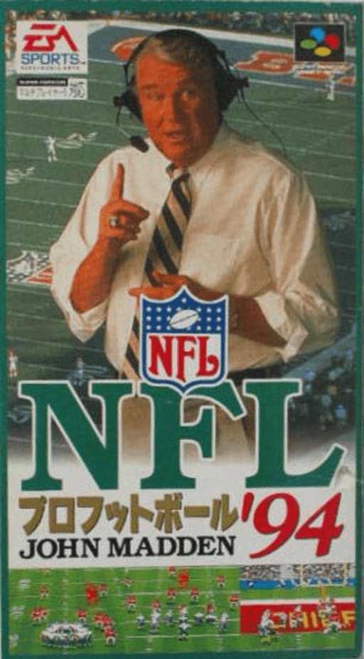 NFL Pro Football '94 box art for Super Famicom